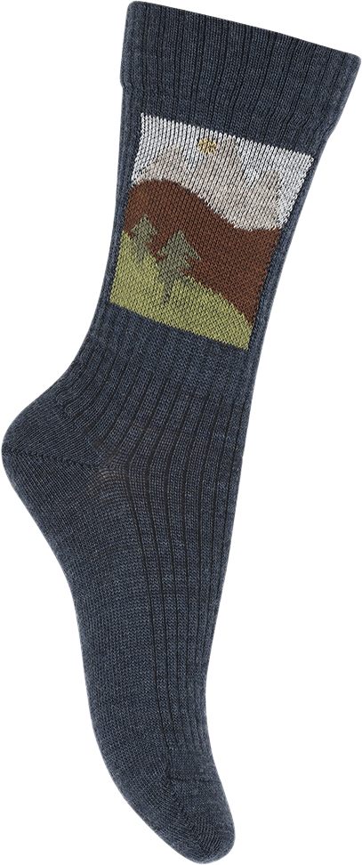 Se mpKids Willum Socks Str 37/39 - Brun Strømper Uld hos Magasin ved Magasin