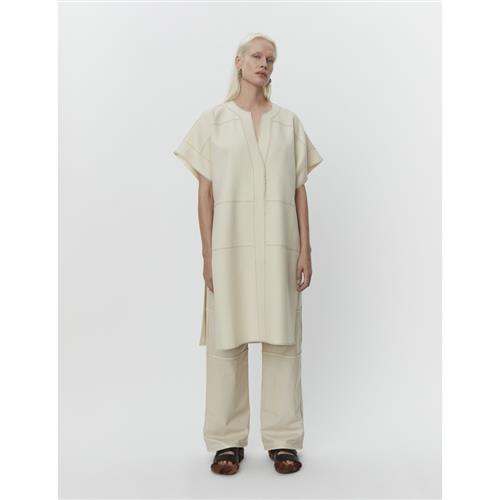 DAY Birger et Mikkelsen Garson Bonded Viscose Blend Kvinde Cloud Cream Tunikaer Str 38 - hos Magasin