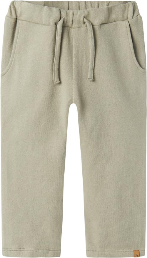 Lil' Atelier Nmmthoro REG Pant LIL Str 92 - Seagrass Bukser hos Magasin