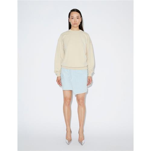 2NDDAY 2ND Stewart TT Organic Sweat Kvinde Chalk Sweatshirts Str 40 - Bomuld hos Magasin