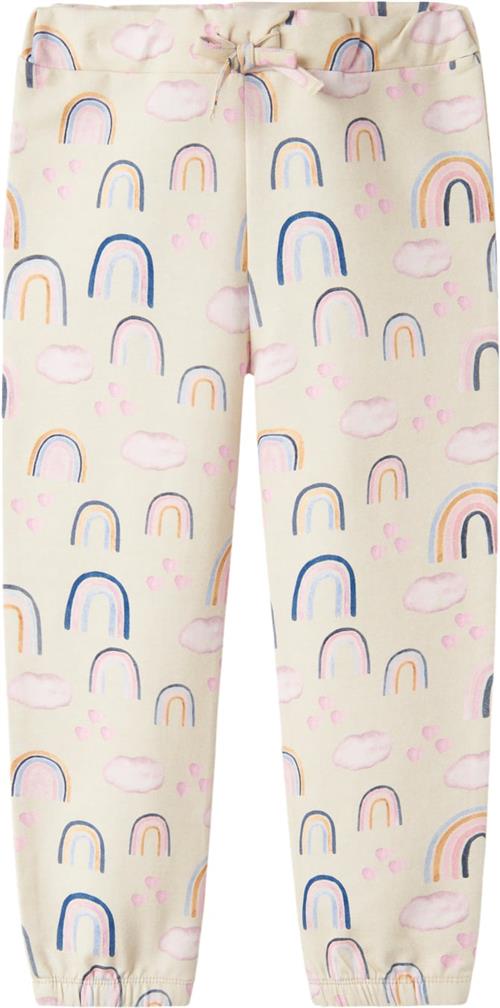 Name It Nmfkathy Sweat Pant UNB Str 92 - Peyote Melange Bukser hos Magasin