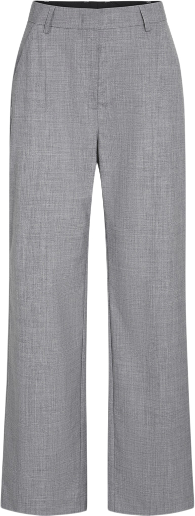 Se Heartmade ¤ Noma Pants HM ¤ Kvinde Grey Bukser Med Lige Ben Str 34 - hos Magasin ved Magasin