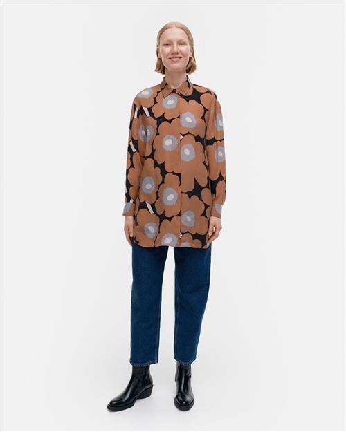 Marimekko Sivuta Unikko Kvinde 891 Skjorter Str 44 - hos Magasin