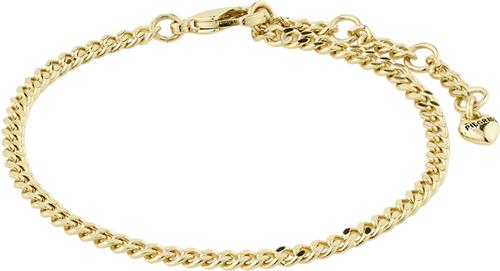 Pilgrim Sophia Recycled Bracelet Goldplated one size - Kædearmbånd Uden Vedhæng hos Magasin