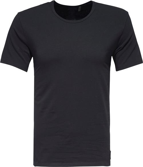 Calvin Klein 2pack Short Sleeve T-shirt Mand Sort Kortærmede T-shirts Str L - Bomuld hos Magasin