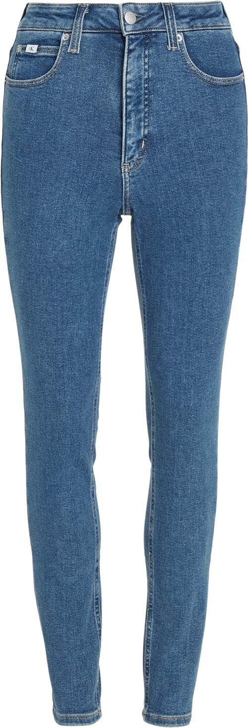 Calvin Klein High Rise Skinny Kvinde 1a4 Skinny Jeans Str W32 / L34 - hos Magasin