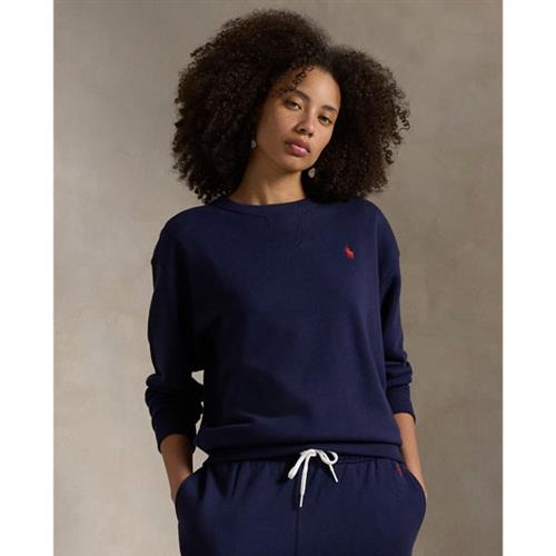 Se Polo Ralph Lauren Island Flclsl-sws Kvinde Blå Sweaters Str S - Bomuld hos Magasin ved Magasin