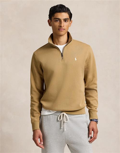 Se Polo Ralph Lauren 30/1 Double KNT Cvclsl-sws Mand New Bronze Sweatshirts Str S - hos Magasin ved Magasin