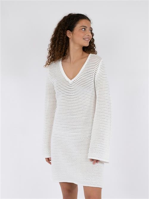 Neo Noir Jeanett Crochet Dress Kvinde Off White Korte Kjoler Str 36 - hos Magasin