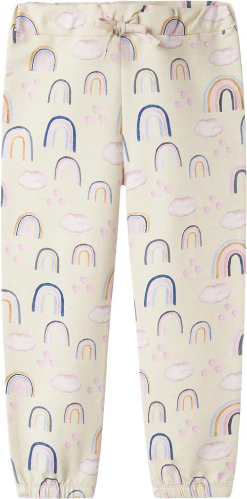 Name It Nmfkathy Sweat Pant UNB Str 110 - Peyote Melange Bukser hos Magasin