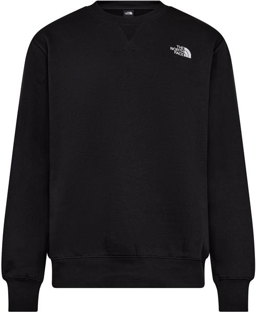 The North Face M Essential Relaxed Crew TNF Black Mand Sort Sweatshirts Str L - hos Magasin