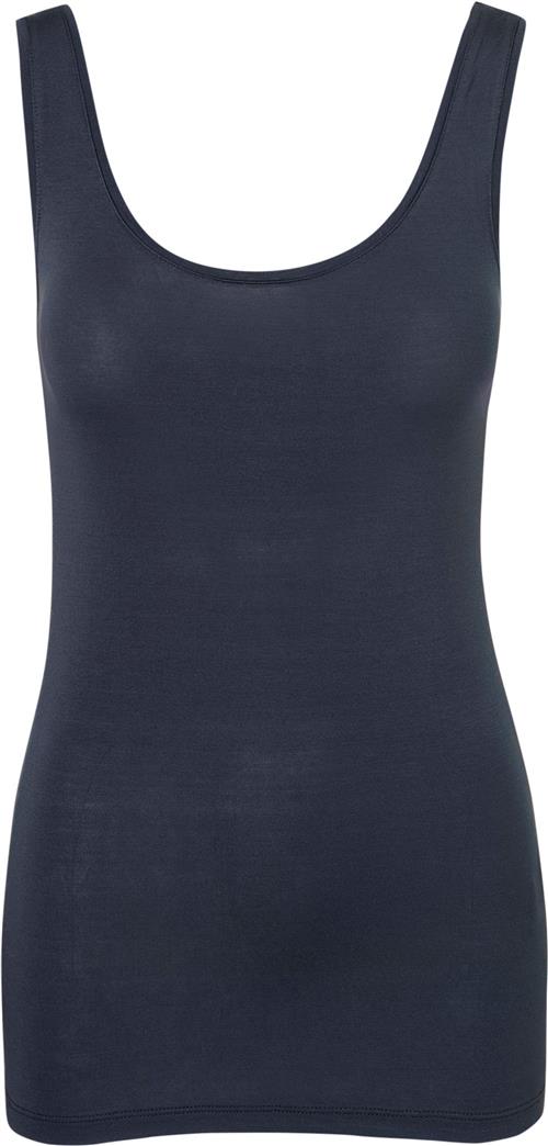 Se mbyM Sina top Kvinde 368 Navy Blue Tanktoppe Str M - hos Magasin ved Magasin