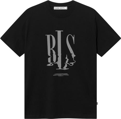 Se BLS Hafnia Northsea Capital Tshirt Mand Black Kortærmede T-shirts Regular Fit Str L - Bomuld hos Magasin ved Magasin