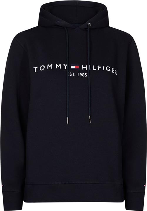 Tommy Hilfiger Heritage Hilfiger Hoodie LS Kvinde Desert Sky Hættetrøjer Str L - hos Magasin