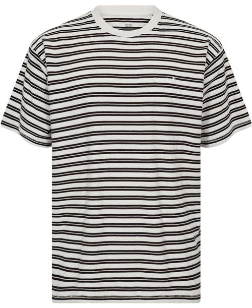 Levi's RED TAB Vintage TEE Miles Stri Mand Blå Kortærmede T-shirts Str L - Bomuld hos Magasin