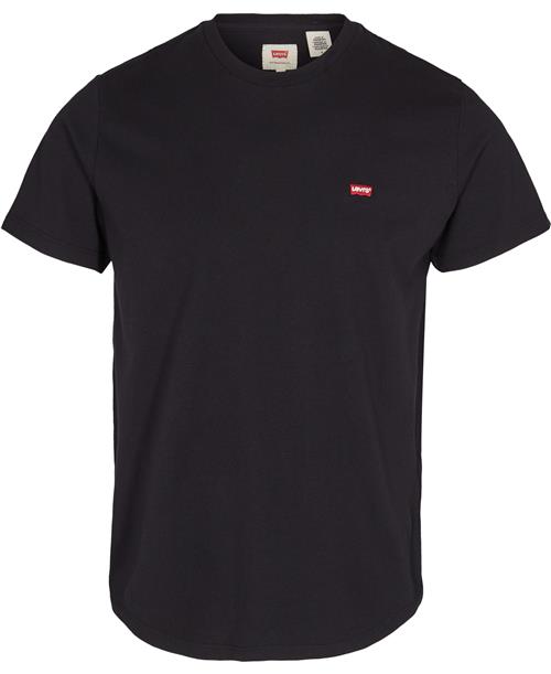 Se Levi's Ss Original hm tee Cotton + pa Mand Mineral Black Kortærmede T-shirts Str S - Bomuld hos Magasin ved Magasin