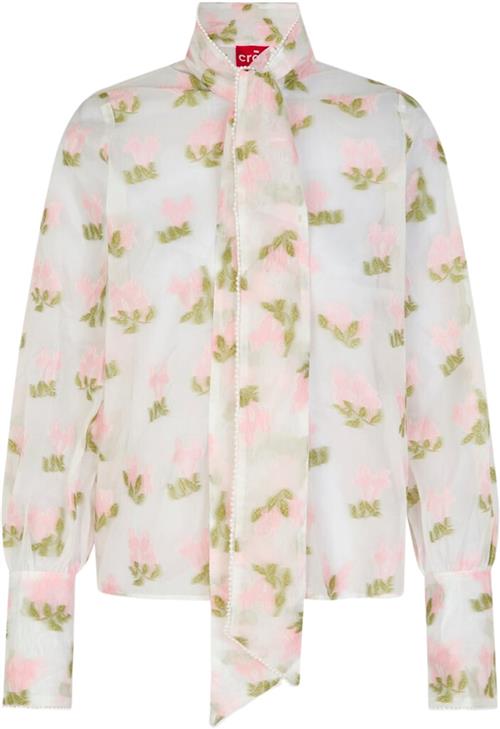 Se Cras Josettecras Shirt Kvinde Soft Florals Langærmede Skjorter Str 42 - hos Magasin ved Magasin