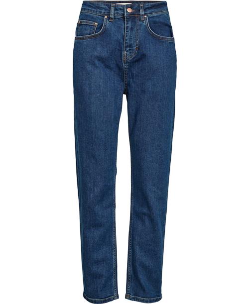 Se RVLT / Revolution Relaxed Fitted Jeans in Organic Cottonstretch Mand Dark Blue Jeans Str 30/32 - hos Magasin ved Magasin