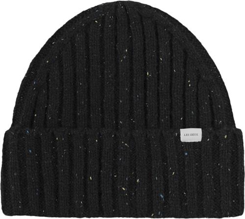 Se Les Deux Wells Fleck Rib Beanie One size - Huer Uld hos Magasin ved Magasin