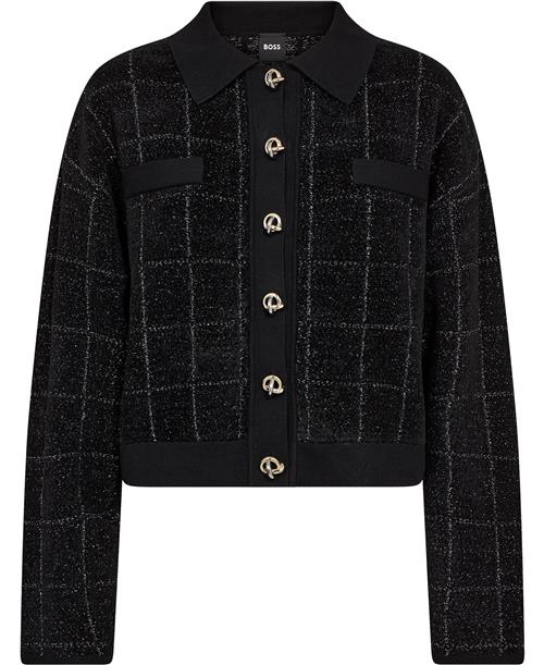 Se BOSS Fironia Kvinde Sort Cardigans Str XS - hos Magasin ved Magasin