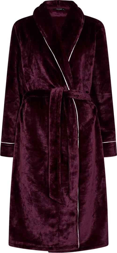 Se Decoy Decoy Long Robe W/piping Morgenkåber Str L - hos Magasin ved Magasin