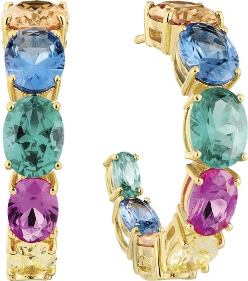 Sif Jakobs Jewellery Ellisse Creolo Grande Earrings ONE SIZE - Creoler hos Magasin