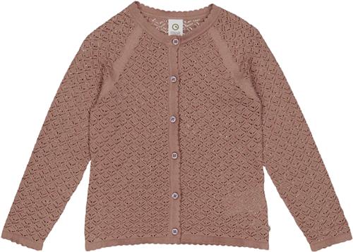 Se Müsli by Green Cotton Knit Scallop Cardigan Str 122 - Daydream Cardigans Bomuld hos Magasin ved Magasin