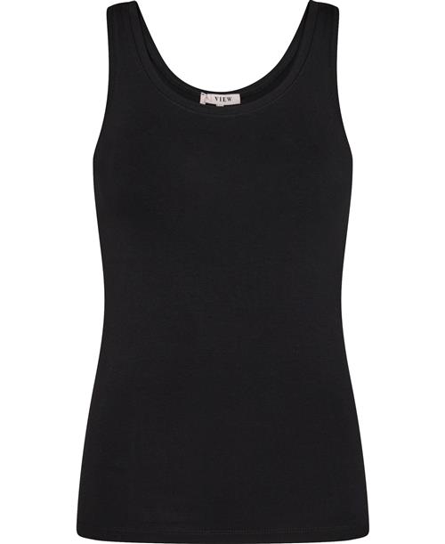 A-VIEW Stabil Tank top Kvinde Black Tanktoppe Str L - hos Magasin