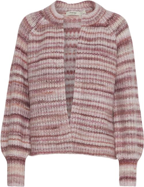 Fransa Frmanny CAR 1 Kvinde Rapture Rose Mix Cardigans Regular Fit Str S - hos Magasin