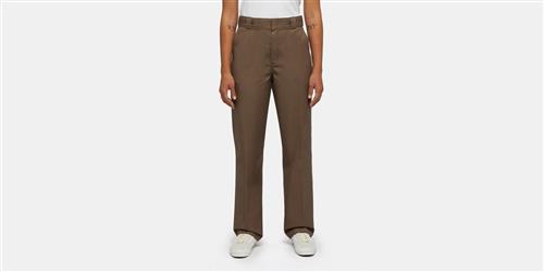 Dickies 874 Workpant REC W Mushroom Kvinde Mushroom Bukser Med Lige Ben Str W34 L32 - hos Magasin