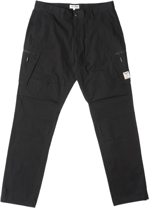 Se Fat Moose Pavement Ripstop Pants Mand Black Casual Bukser Str L / Regular - hos Magasin ved Magasin