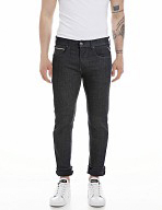 Replay Grover Jeans Mand Blå Jeans Str 38/34 - Denim hos Magasin