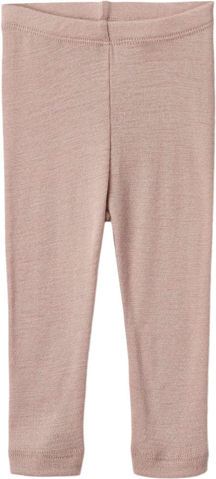 Wheat Uld Leggings Str 62/3m Uld - Dry Rose Leggings hos Magasin