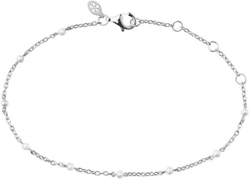 Se ByBiehl Scarlett Bracelet Silver - Perlearmbånd hos Magasin ved Magasin