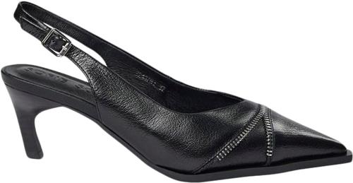 Se Sofie Schnoor Stiletto Kvinde Black Slingbacks Str 41 - hos Magasin ved Magasin