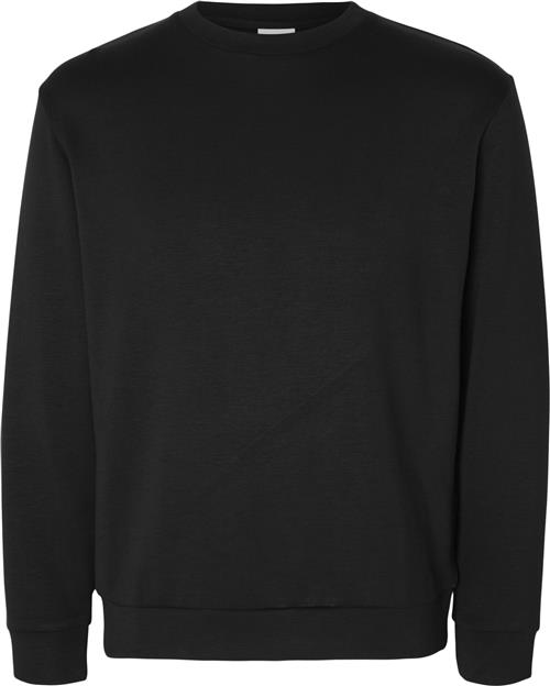 Selected Homme Slhemanuel Soft Crew Neck Sweat NOO Mand Sort Sweatshirts Str XXL - hos Magasin