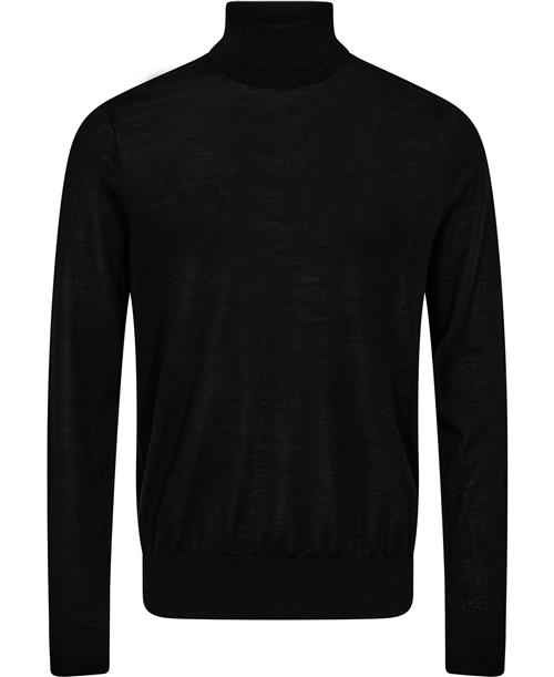 Tiger of Sweden Nevile RWS Black /S Mand Black Turtlenecks Str S - hos Magasin