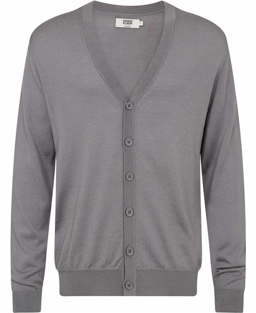 Magasin du Nord Collection Magasin Morgan 3 100 RWS Merino Wool Mand Ultimate Gray Cardigans Str S Merino