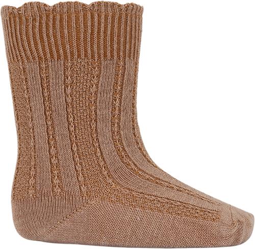 Se mpKids Sif Socks Str 25/28 - Tawny Brown Strømper Viskose hos Magasin ved Magasin