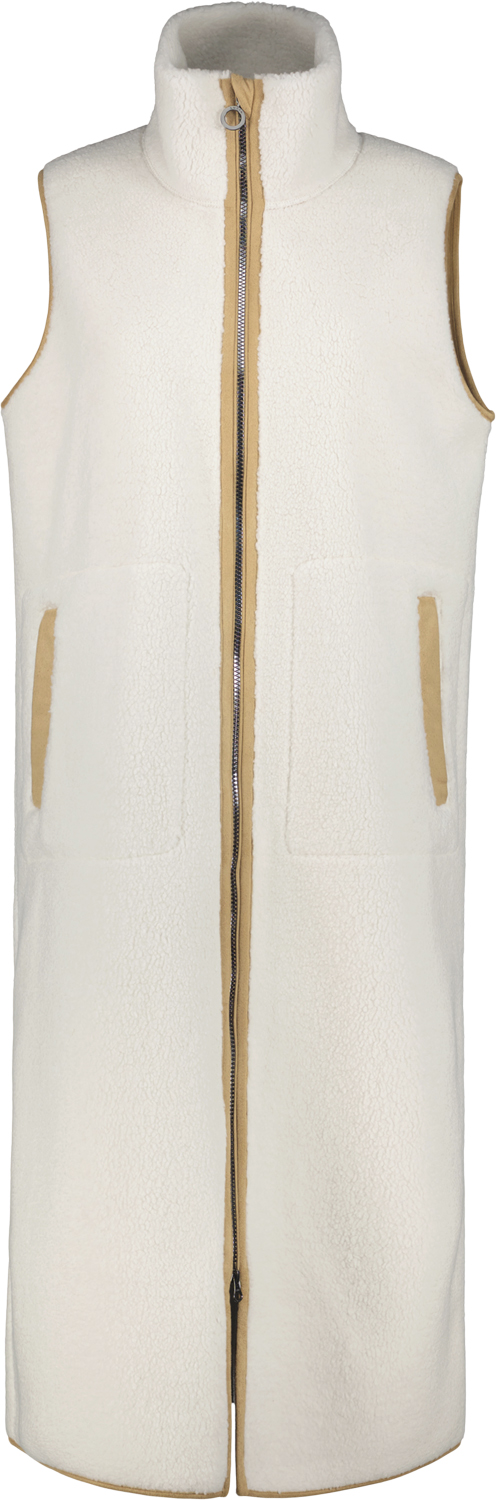 Luhta Vest Kvinde Natural White Veste Str 34 - hos Magasin