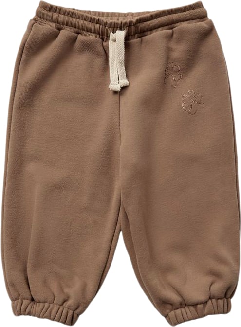 Se Sofie Schnoor Sweatpants Str 1-2 mdr / 56 cm - Cashew Brown Sweatshirts hos Magasin ved Magasin