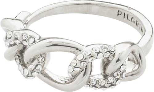 Pilgrim Wrenley Recycled Ring Silverplated one size - Ringe hos Magasin