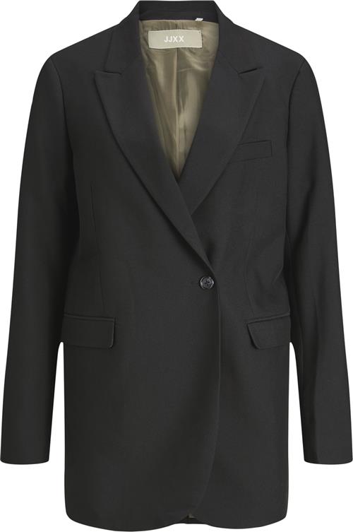 Se JJXX Jxmary Blazer PNT Noos Kvinde Sort Blazere Regular Fit Str S - hos Magasin ved Magasin