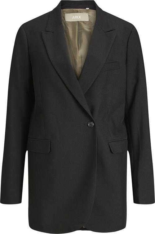 JJXX Jxmary Blazer PNT Noos Kvinde Sort Blazere Regular Fit Str XXL - hos Magasin