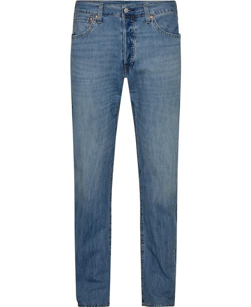 Levi's 501 Levisoriginal Smooth Cruis Mand Blå Jeans Straight Fit Str W33 / L34 - hos Magasin