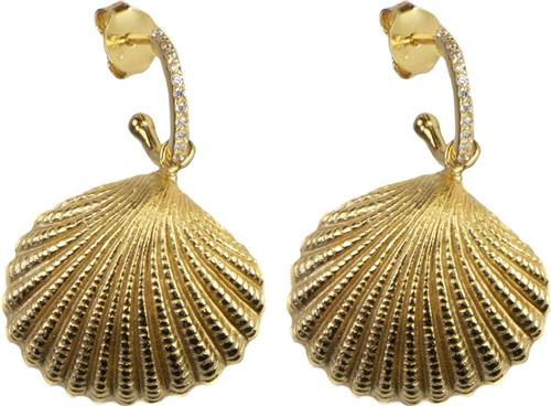 Hultquist Maurea Earrings Length: 2.5 cm width: 1.5 cm - Creoler hos Magasin