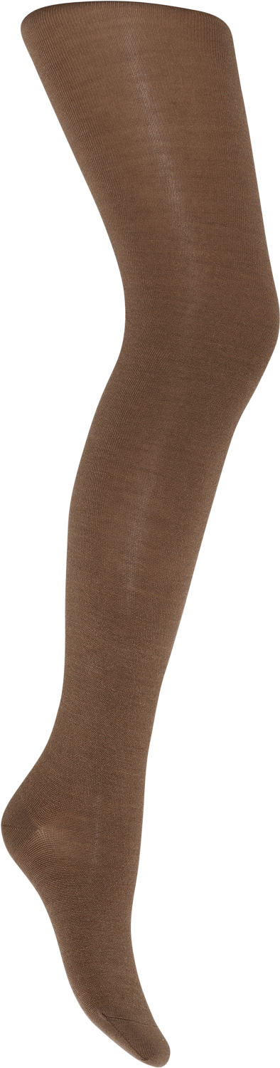 mpWoman Wool/silk Tights Strømpebukser Str S - Merino-uld hos Magasin