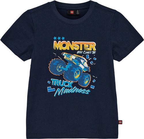 LEGO kidswear/LEGO børnetøj Lwtano 611 T-shirt S/S Str 92 cm - Blå Kortærmede T-shirts hos Magasin