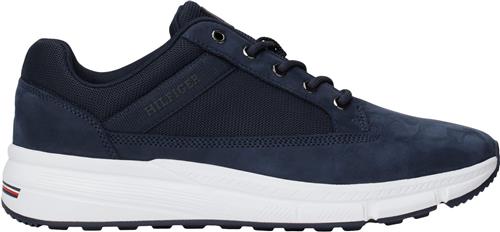 Se Tommy Hilfiger Hilfiger Nubuck MIX Hybrid Shoe Mand Desert Sky Business Sko Str 46 - hos Magasin ved Magasin