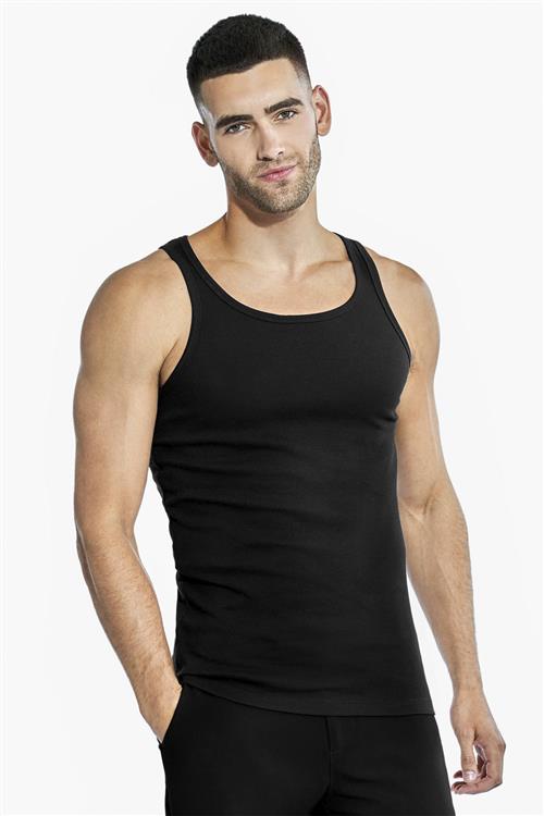 Bread & Boxers 2pack Tank Ribbed XL - Undertrøjer Bomuld hos Magasin